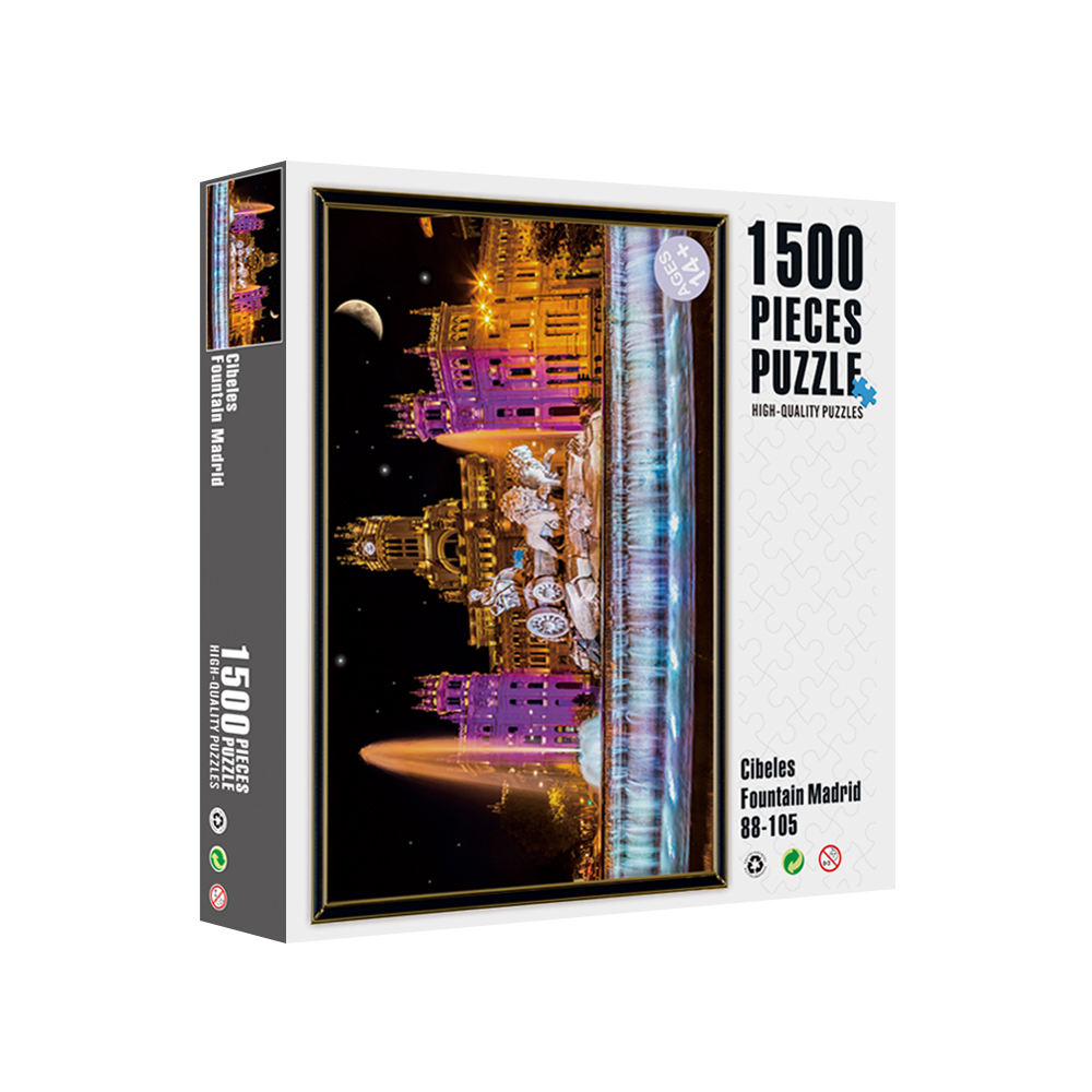 Cardboard Promotional Intelligence Custom Puzzle Puzzle 1500 Teile für Freude