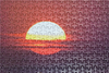 Kundenspezifische Sonnenaufgangs-Landschaft, die Sublimation auf leerem Puzzle-Jugendlichen-Puzzle für Erwachsene druckt