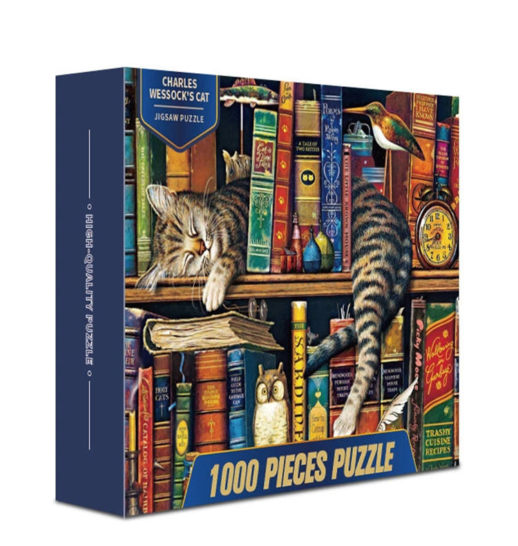 Kostenlose Probe mit konkurrenzfähigem Preis Papier Karton 500 1000 Teile Puzzle