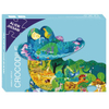 Großhandel angepasst Alien Tier Papier Karton 88/98/108/120/136 Stück Puzzle Kinder Spielzeug