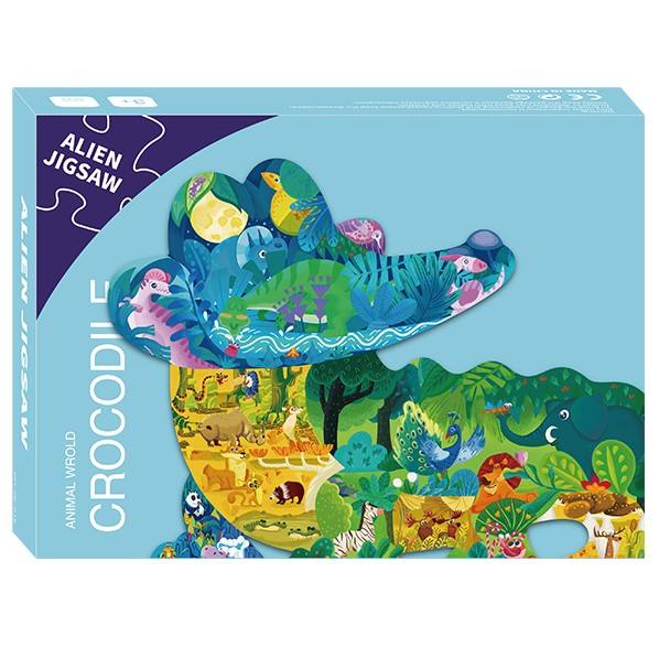 2022 hochwertiges benutzerdefiniertes Druckpuzzlespielzeug Fabrikpreis 100 120 Teile Papppuzzle für Kinder