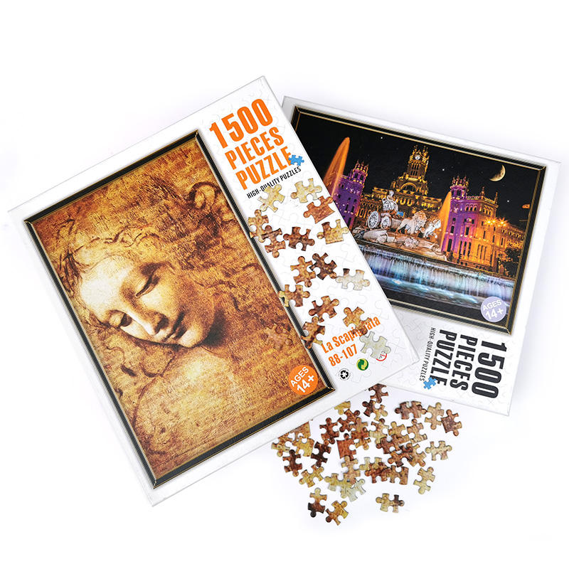 Sublimationsdruck-Designs Puzzle 1500 Teile Erwachsene Geschenke Holzpuzzles