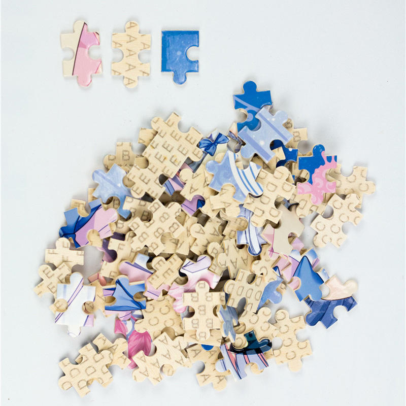 Kundenspezifische Kinder Holzpuzzle Puzzle Spielzeug Für Kinder Cartoon Tier Puzzles Spielzeug