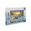 Fertigen Sie Pappspielzeug-Puzzle Anime-Puzzle-Spiele 200 Ps-Puzzle-Großverkauf mit Kasten kundenspezifisch an