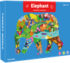 Biologisch abbaubares intelligentes Spielzeug-kundenspezifisches Puzzle-Dinosaurier-Tierpapier-Puzzle für Kinder