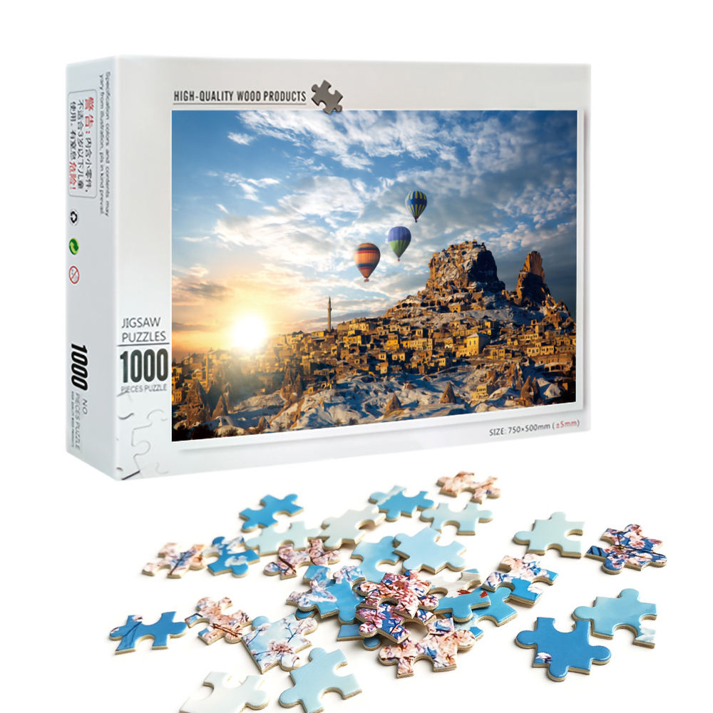 Low Price Factory Customize Puzzles aus Holz 1000 Teile für Jugendliche