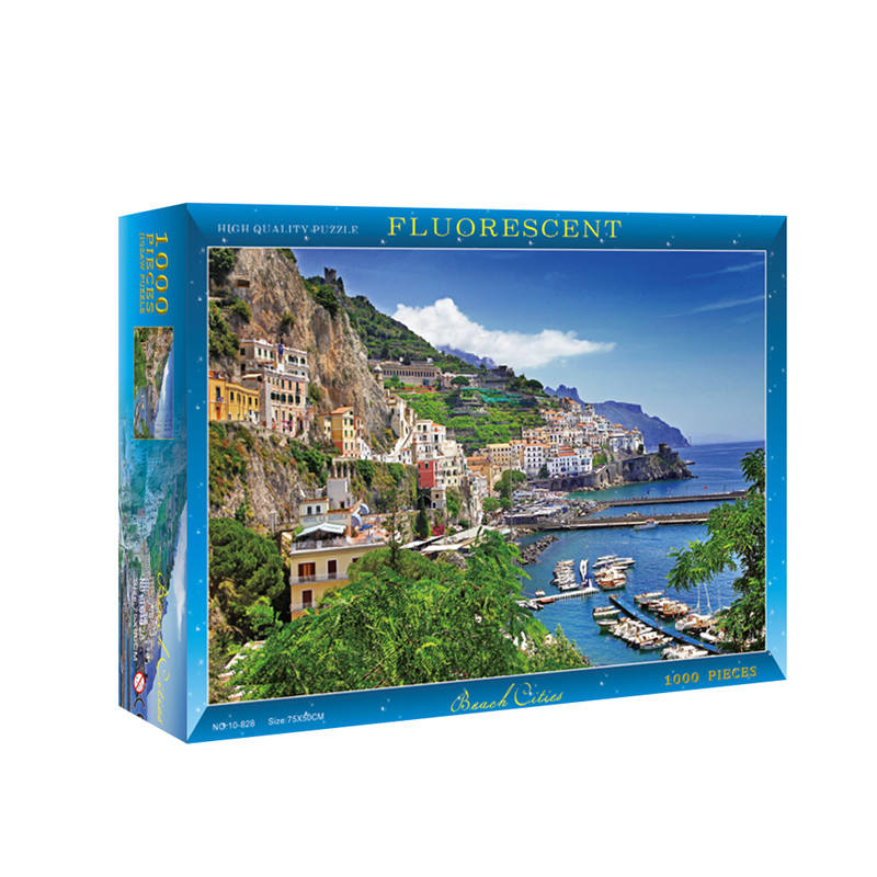 Kostenlose Probe Luminous Custom Made Adult Printable Customized Puzzle 1000 Pieces