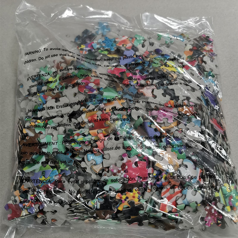 Pädagogische Puzzle-Spiele, die Sublimationspapier-Papppuzzle drucken