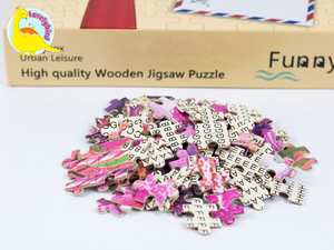 Factory Custom Printed 1000 Stück Erwachsene Spielzeug Spiel Holzpuzzle Hersteller