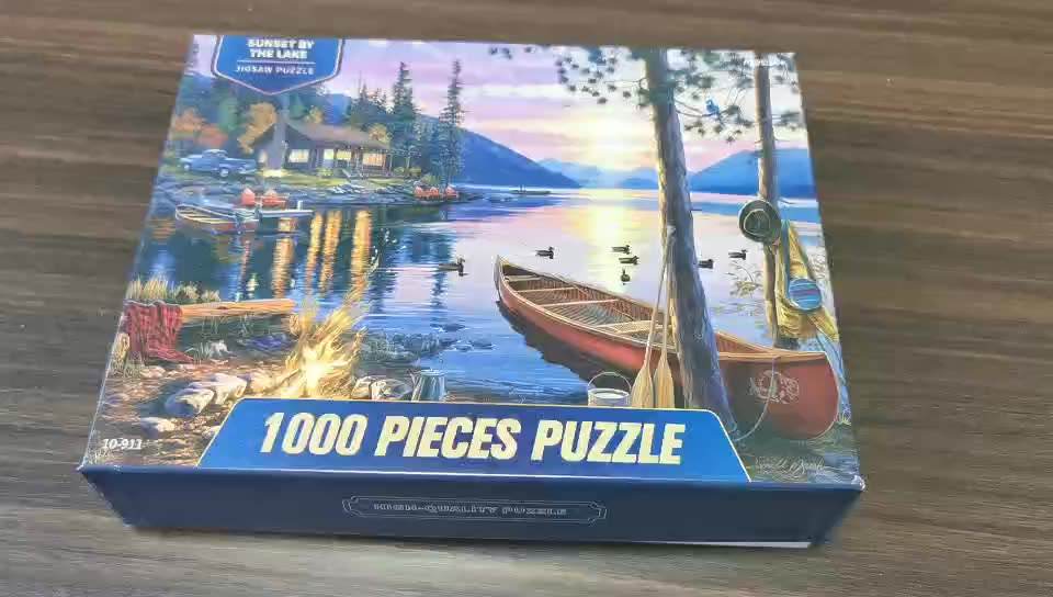2021 Custom Pattern Günstige Kinder Papppuzzle